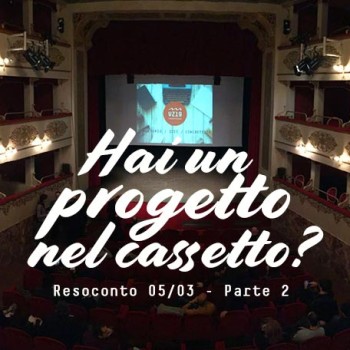 cover hai un progetto nel cassetto? 5 marzo